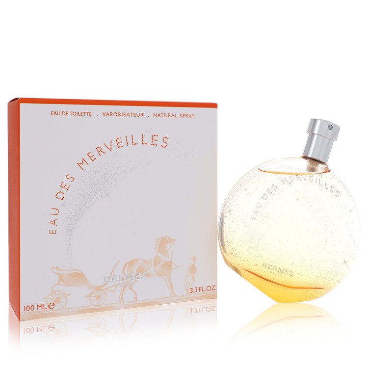 Eau Des Merveilles by Hermes Eau De Toilette Refillable Spray 1 oz for Women