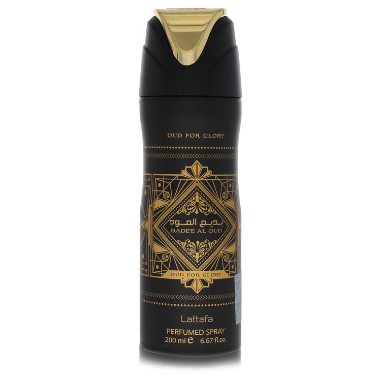 Lattafa Badee Al Oud Oud For Glory by Lattafa Body Spray 6.67 oz for Men