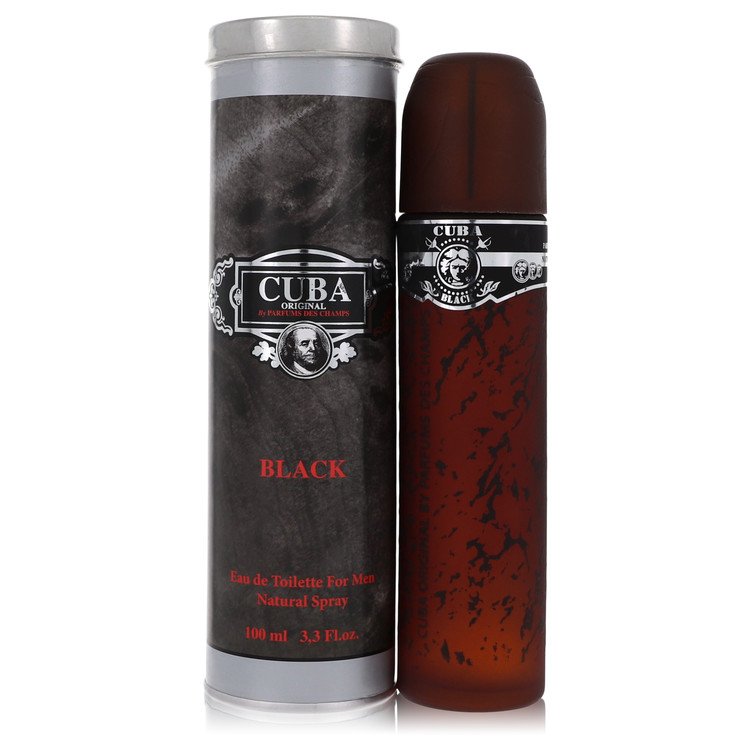CUBA Black by Fragluxe Mini EDT Spray 0.17 oz for Men