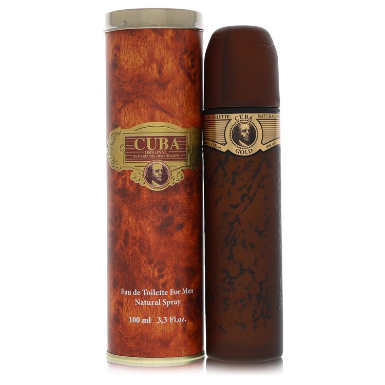 Cuba Gold by Fragluxe Mini EDT Spray 0.17 oz for Men