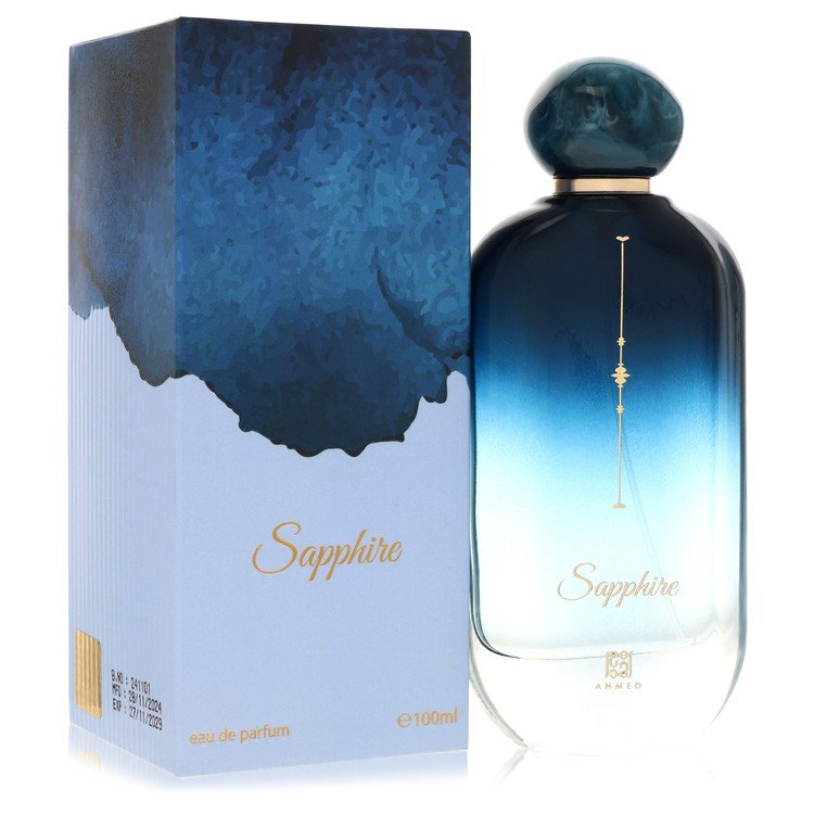 Ahmed Al Maghribi Sapphire by Ahmed Al Maghribi Eau De Parfum Spray (Unboxed) 3.38 oz for Men