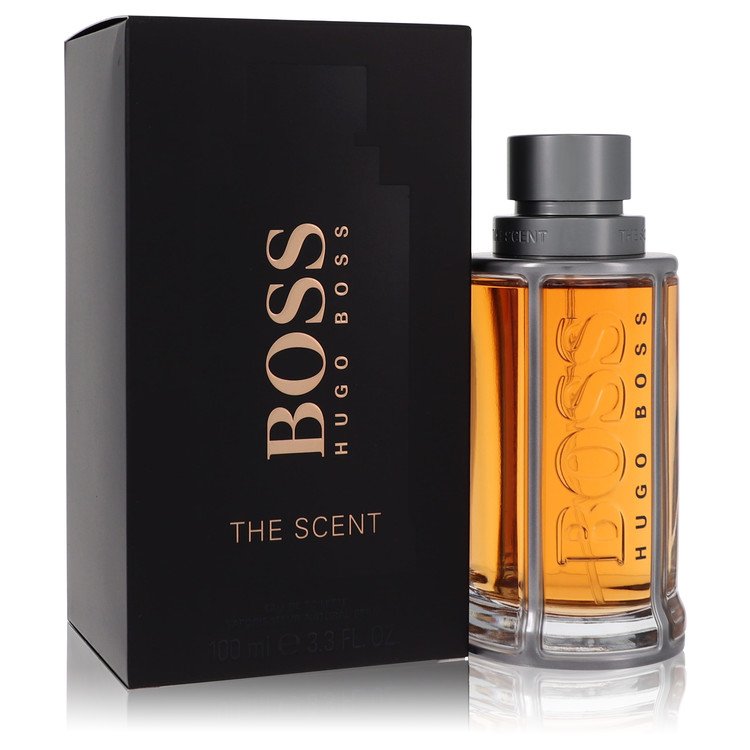 Boss The Scent by Hugo Boss Eau De Toilette Refillable Spray 3.3 oz for Men