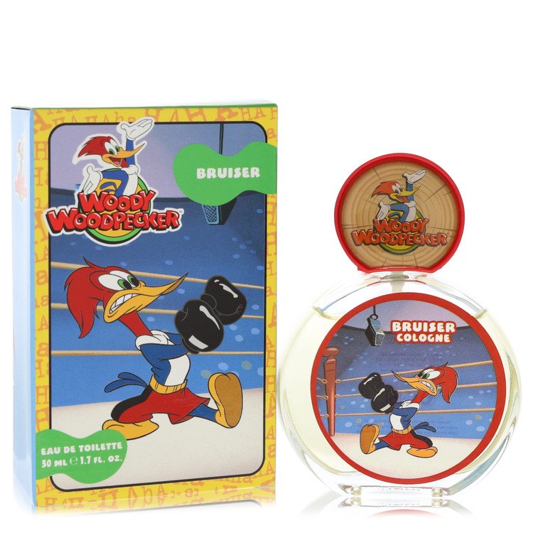 Woody Woodpecker Bruiser by First American Brands Eau De Toilette Spray (Unboxed) 1.7 oz for Men