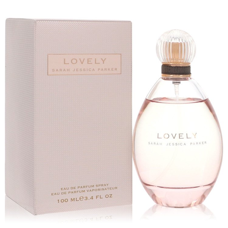 Lovely by Sarah Jessica Parker Eau De Parfum Spray + 1/2 oz Travel EDP Spray 3.4 oz for Women